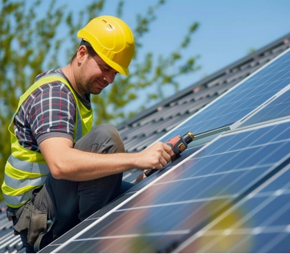 Residential solar energy system installation in Los Angeles by Solar Panel Pro LA